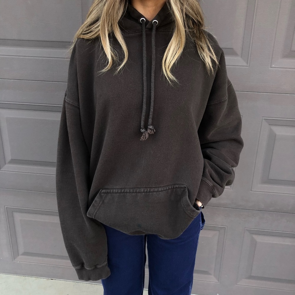 CHOCOLATE BROWN HOODIE